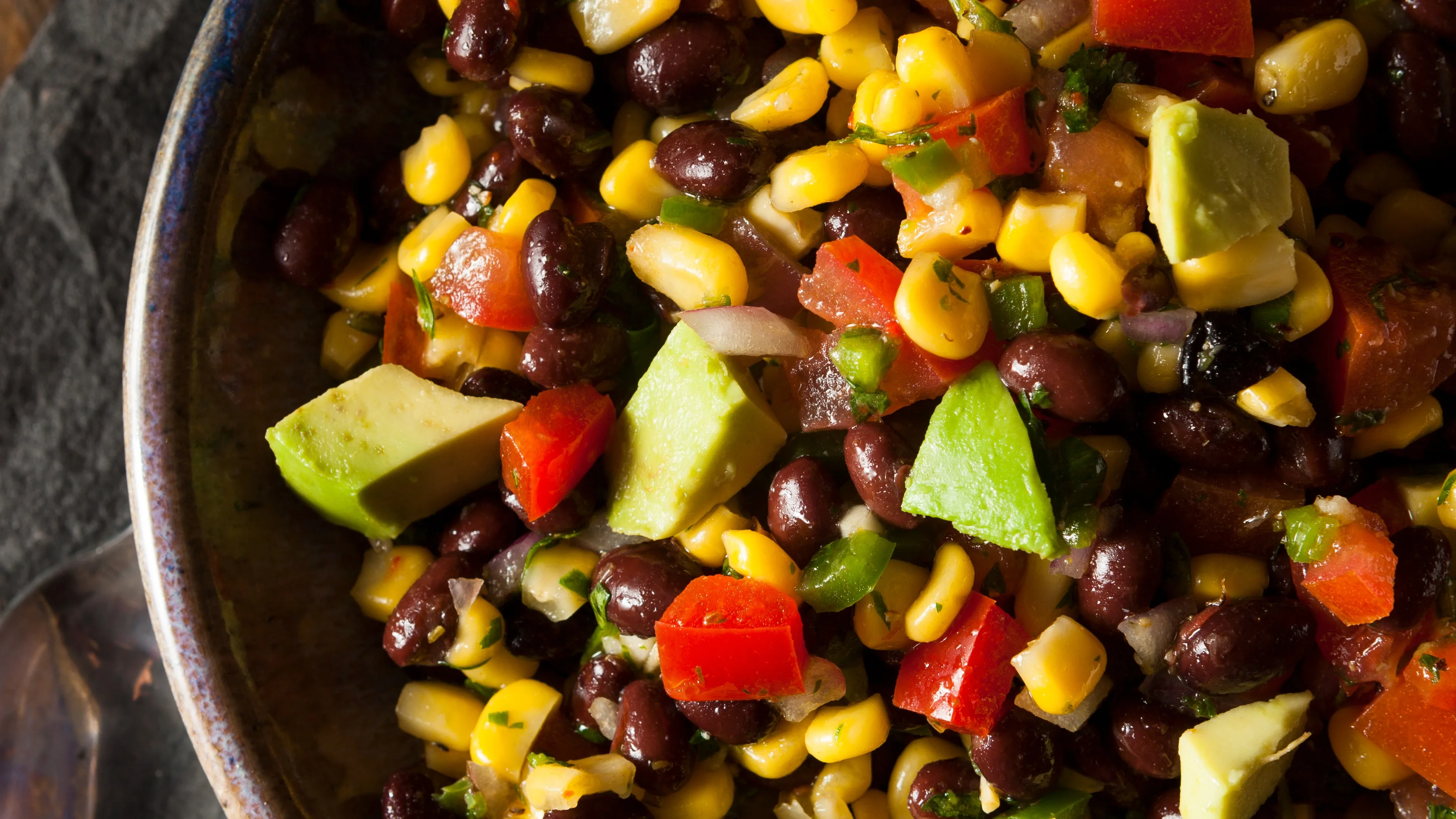 Salade Mexicaine au Black Bean et à l'avocat